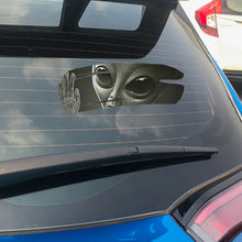 3D Alien Cracked Car Stickers