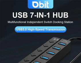 DBIT USB HUB 3.0/2.0 USB Splitter