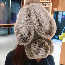 Fluffy Rabbit Plush cover For Xiaomi Poco X3 M3 Xiaomi Mi 10T A3 A2 lite Redmi 9A 9C 8A 7A 6A 8T Note 10s 10 5 6 7 8 9 Pro Case