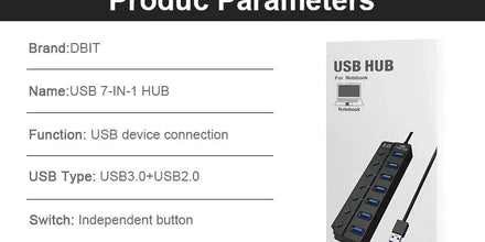 DBIT USB HUB 3.0/2.0 USB Splitter