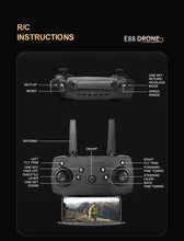 Professional mini drone E88 4k