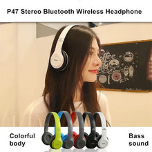 Stereo P47 Headset 5.0 Bluetooth