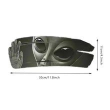 3D Alien Cracked Car Stickers