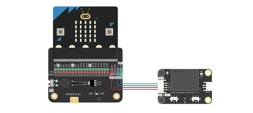 DFRobot Gravity Offline Language Self Learning Voice Recognition Sensor for micro:bit Arduino Raspberry Pi Python ESP32 I2C UART