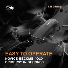Professional mini drone E88 4k