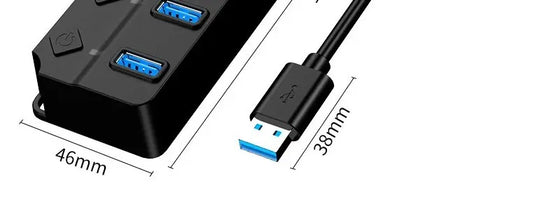 DBIT USB HUB 3.0/2.0 USB Splitter